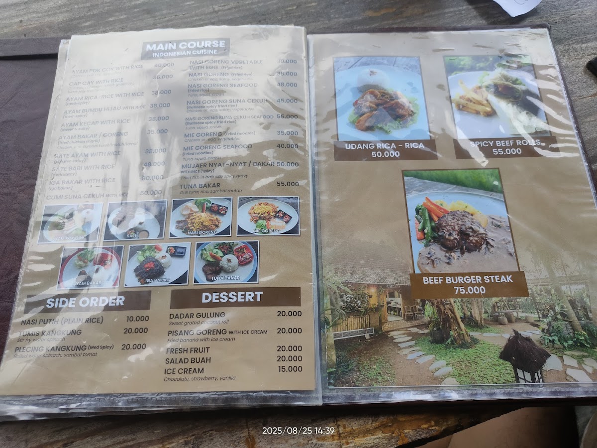 Kedai D'Sawah Menu - Image 1